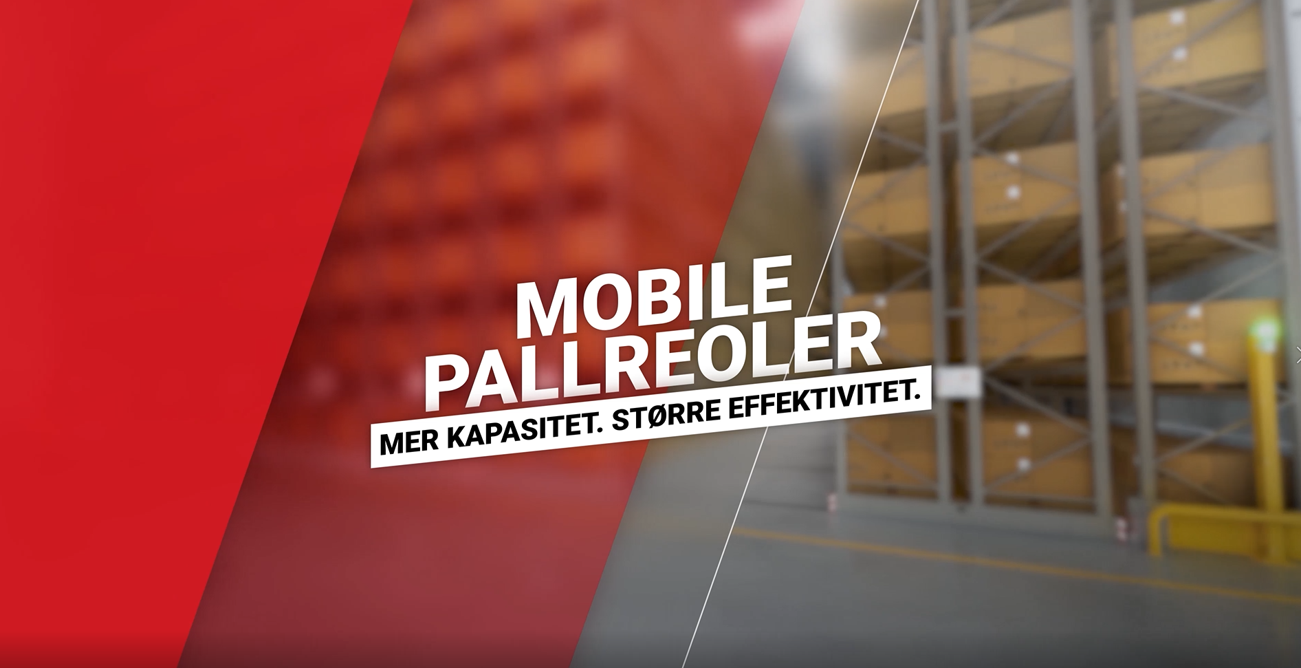 Optimalisert lagerinnredning