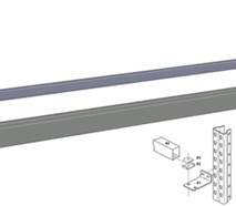 Horisontal pallestopper