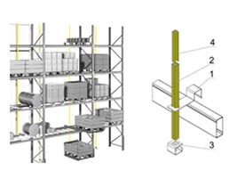 Vertikal pallestopper