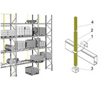 Vertikal pallestopper