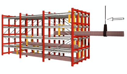 Rollrack / Innstikksreol - Constructor